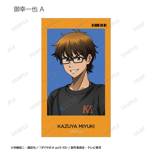 『ダイヤのA actII -Second Season-』描き下ろし 私服ver. トレーディングAni-Frame(単位/BOX)
