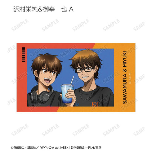 『ダイヤのA actII -Second Season-』描き下ろし 私服ver. トレーディングAni-Frame(単位/BOX)