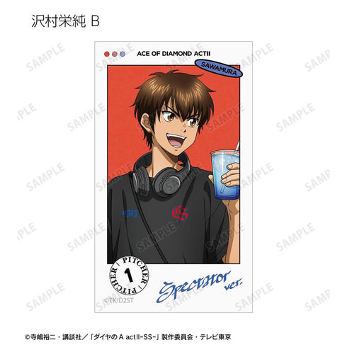 『ダイヤのA actII -Second Season-』描き下ろし 私服ver. トレーディングAni-Frame(単位/BOX)