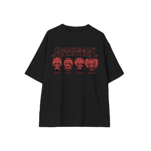 『ダンガンロンパシリーズ』集合A ちびキャラ 動物パーカーver. BIGシルエットTシャツユニセックス
