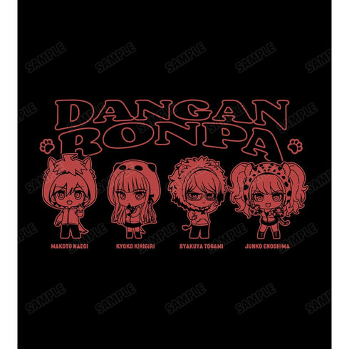 『ダンガンロンパシリーズ』集合A ちびキャラ 動物パーカーver. BIGシルエットTシャツユニセックス