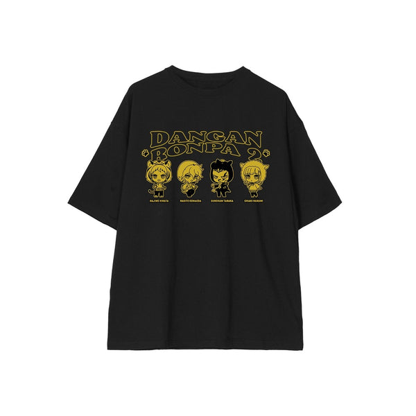 『ダンガンロンパシリーズ』集合B ちびキャラ 動物パーカーver. BIGシルエットTシャツユニセックス