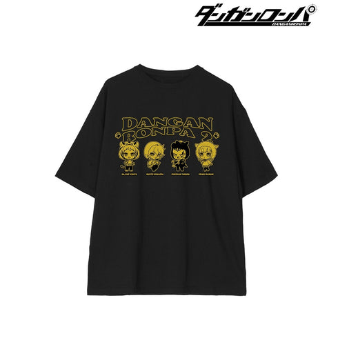 "Danganronpa Series" Group B Chibi Characters Animal Hoodie Ver. BIG Silhouette T-Shirt (Unisex)