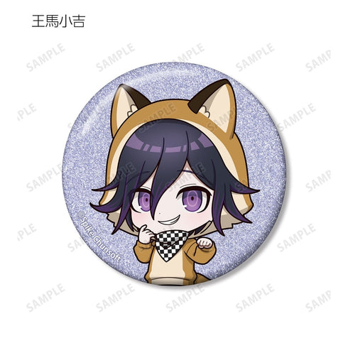 『ダンガンロンパシリーズ』トレーディング ちびキャラ 動物パーカーver. グリッター缶バッジ(単位/BOX)