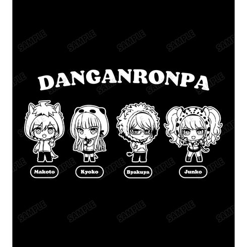 『ダンガンロンパシリーズ』苗木誠&霧切響子&十神白夜&江ノ島盾子 ちびキャラ 動物パーカーver. BIGジップトートバッグ