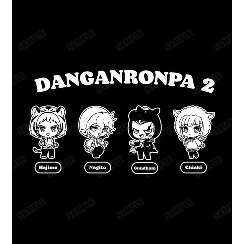 『ダンガンロンパシリーズ』日向創&狛枝凪斗&田中眼蛇夢&七海千秋 ちびキャラ 動物パーカーver. BIGジップトートバッグ