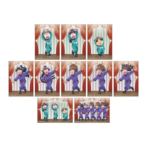 『忍たま乱太郎』描き下ろし みんなでレッツダンス!の段ver. トレーディングブロマイド(単位/BOX)