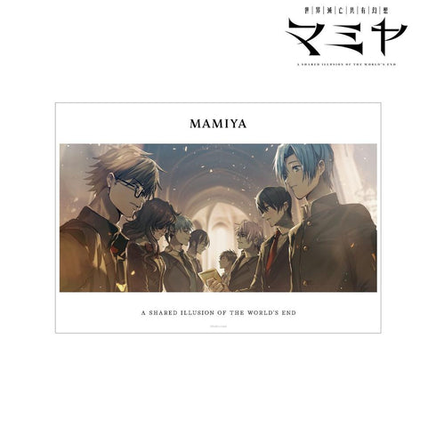 『世界滅亡共有幻想マミヤ』集合 A3マット加工ポスター ver.B