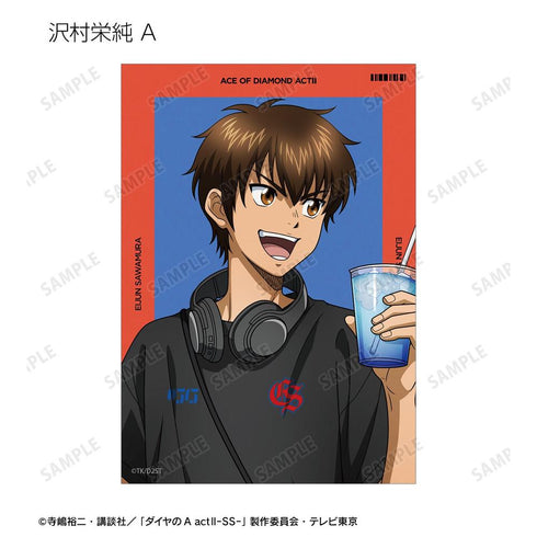 『ダイヤのA actII -Second Season-』描き下ろし 私服ver. トレーディングブロマイド(単位/BOX)