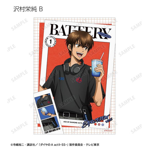 『ダイヤのA actII -Second Season-』描き下ろし 私服ver. トレーディングブロマイド(単位/BOX)