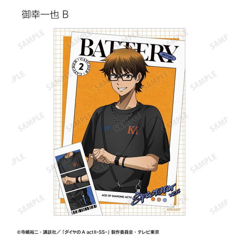 『ダイヤのA actII -Second Season-』描き下ろし 私服ver. トレーディングブロマイド(単位/BOX)