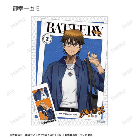 『ダイヤのA actII -Second Season-』描き下ろし 私服ver. トレーディングブロマイド(単位/BOX)