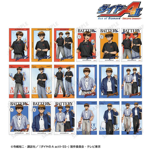 『ダイヤのA actII -Second Season-』描き下ろし 私服ver. トレーディングコンパクトクリアカード(単位/BOX)