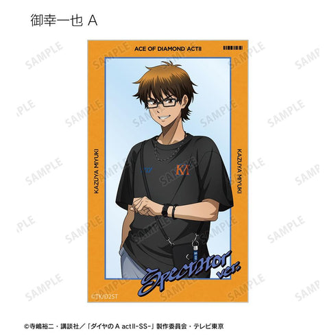 『ダイヤのA actII -Second Season-』描き下ろし 私服ver. トレーディングコンパクトクリアカード(単位/BOX)