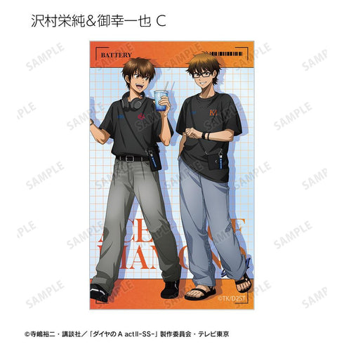 『ダイヤのA actII -Second Season-』描き下ろし 私服ver. トレーディングコンパクトクリアカード(単位/BOX)