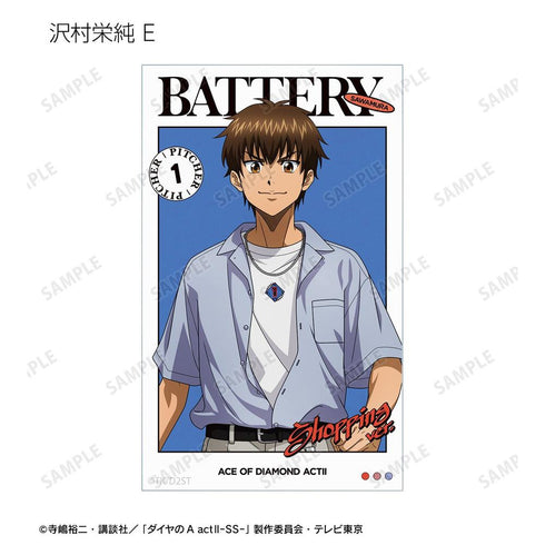 『ダイヤのA actII -Second Season-』描き下ろし 私服ver. トレーディングコンパクトクリアカード(単位/BOX)