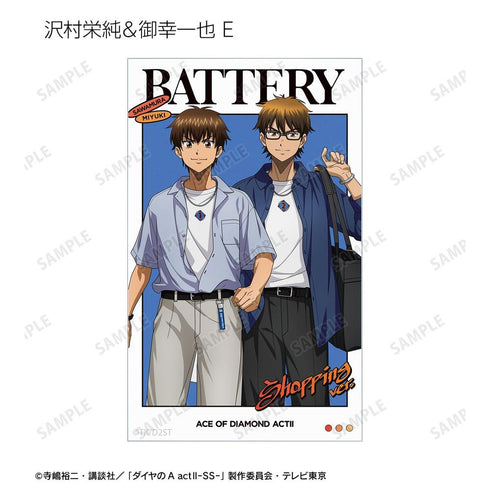 『ダイヤのA actII -Second Season-』描き下ろし 私服ver. トレーディングコンパクトクリアカード(単位/BOX)