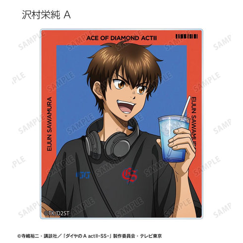 『ダイヤのA actII -Second Season-』描き下ろし 私服ver. トレーディングアクリルカード(単位/BOX)