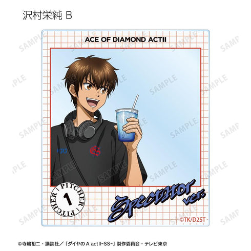 『ダイヤのA actII -Second Season-』描き下ろし 私服ver. トレーディングアクリルカード(単位/BOX)