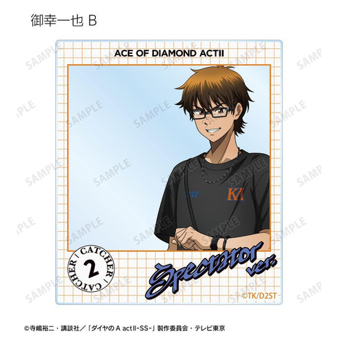 『ダイヤのA actII -Second Season-』描き下ろし 私服ver. トレーディングアクリルカード(単位/BOX)