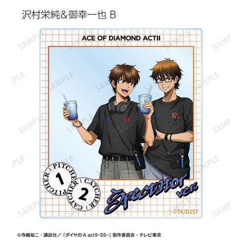 『ダイヤのA actII -Second Season-』描き下ろし 私服ver. トレーディングアクリルカード(単位/BOX)