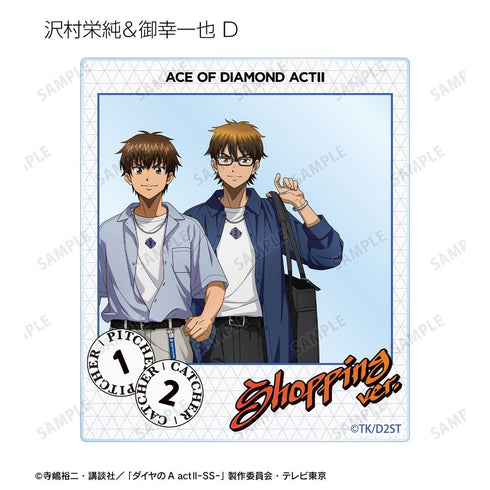 『ダイヤのA actII -Second Season-』描き下ろし 私服ver. トレーディングアクリルカード(単位/BOX)