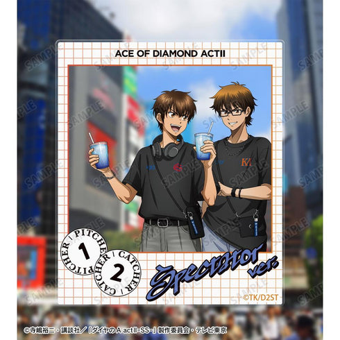 『ダイヤのA actII -Second Season-』描き下ろし 私服ver. トレーディングアクリルカード(単位/BOX)