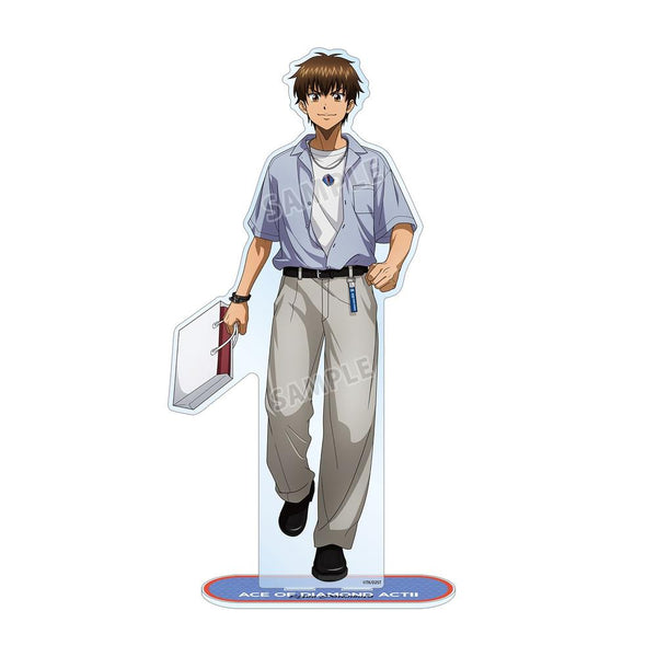 『ダイヤのA actII -Second Season-』描き下ろし 沢村栄純 私服・ショッピングver. 特大アクリルスタンド