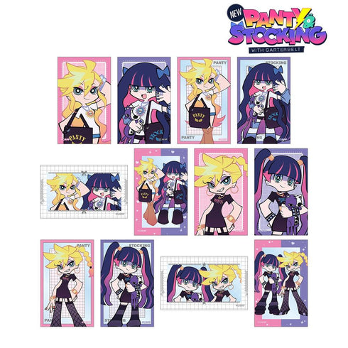 《New PANTY & STOCKING with GARTERBELT》全新繪製 模特兒版 收藏用透明卡片(單位/盒)