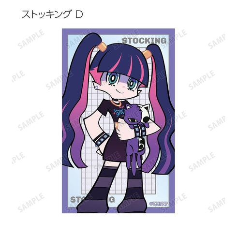 《New PANTY & STOCKING with GARTERBELT》全新繪製 模特兒版 收藏用透明卡片(單位/盒)