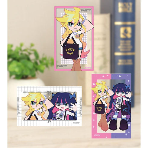 《New PANTY & STOCKING with GARTERBELT》全新繪製 模特兒版 收藏用透明卡片(單位/盒)