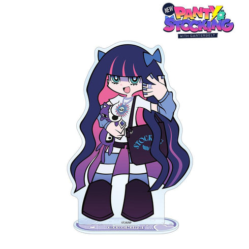 "New PANTY & STOCKING with GARTERBELT" Original Illustration: Stocking Model Ver. BIG Acrylic Stand Ver. A