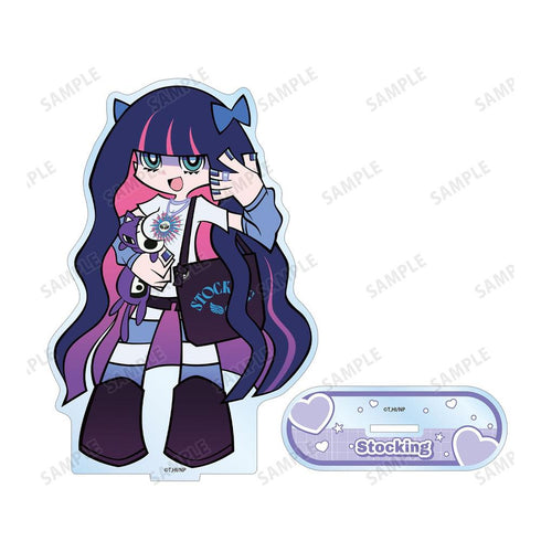 "New PANTY & STOCKING with GARTERBELT" Original Illustration: Stocking Model Ver. BIG Acrylic Stand Ver. A