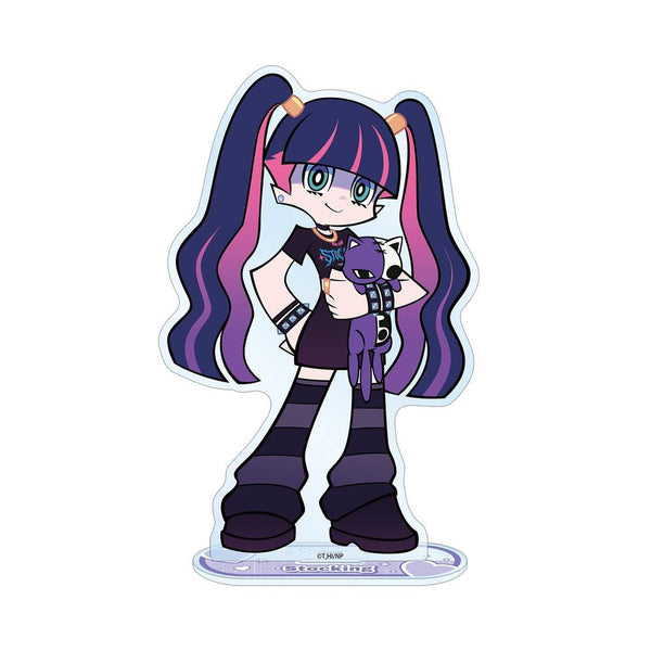 《New PANTY & STOCKING with GARTERBELT》全新绘制 丝袜 模特版 BIG亚克力立牌 ver.B