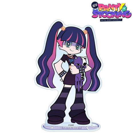 《New PANTY & STOCKING with GARTERBELT》全新绘制 丝袜 模特版 BIG亚克力立牌 ver.B