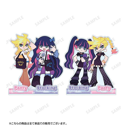 《New PANTY & STOCKING with GARTERBELT》全新绘制 潘蒂&丝袜 模特版 附配件BIG亚克力立牌 ver.A