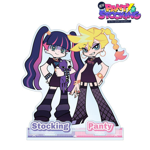 『New PANTY & STOCKING with GARTERBELT』描き下ろし パンティ&ストッキング モデルver. パーツ付きBIGアクリルスタンド ver.B