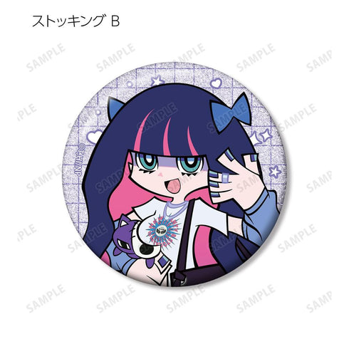 《New PANTY & STOCKING with GARTERBELT》全新繪製 模特兒版 閃粉收藏徽章(單位/盒)