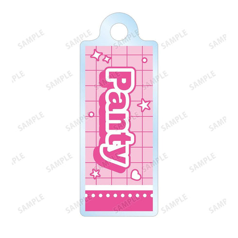 『New PANTY & STOCKING with GARTERBELT』描き下ろし パンティ モデルver. 2連ワイヤーアクリルキーホルダー ver.A