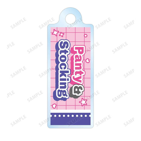 『New PANTY & STOCKING with GARTERBELT』描き下ろし パンティ&ストッキング モデルver. 2連ワイヤーアクリルキーホルダー ver.A