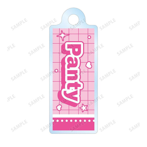 『New PANTY & STOCKING with GARTERBELT』描き下ろし パンティ モデルver. 2連ワイヤーアクリルキーホルダー ver.B