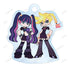 《New PANTY & STOCKING with GARTERBELT》全新绘制 潘蒂&丝袜 模特版 双连挂绳亚克力钥匙扣 ver.B