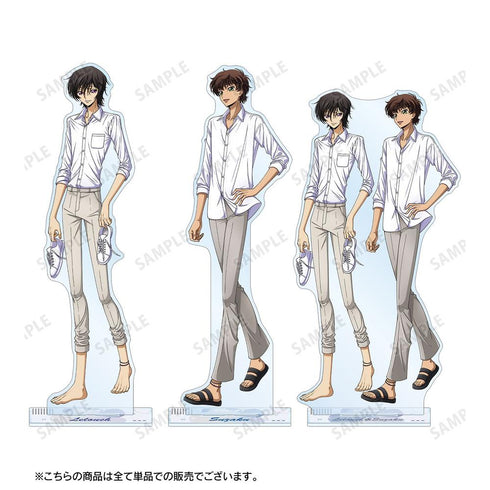 『コードギアス 反逆のルルーシュ』描き下ろし ルルーシュ 夜の海ver. 特大アクリルスタンド