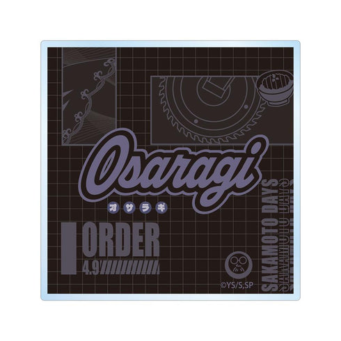 "SAKAMOTO DAYS" Daibutsu ar-Unity Motif Name Design Acrylic Coaster