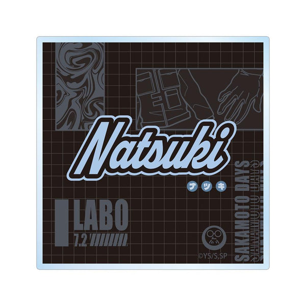 "SAKAMOTO DAYS" Natsuki Seha ar-Unity Motif Name Design Acrylic Coaster