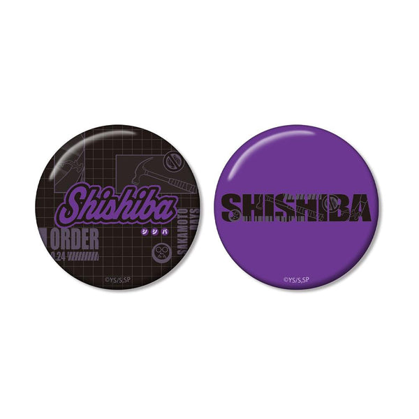"SAKAMOTO DAYS" Kamigami-mawari ar-Unity Motif Name Design Pin Badge 2-Piece Set