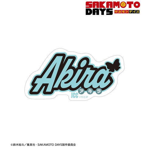 《SAKAMOTO DAYS》赤尾 晶 ar-Unity 主題名稱設計 模切貼紙