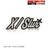 "SAKAMOTO DAYS" X (Slash) ar-Unity Motif Name Design Die-Cut Sticker