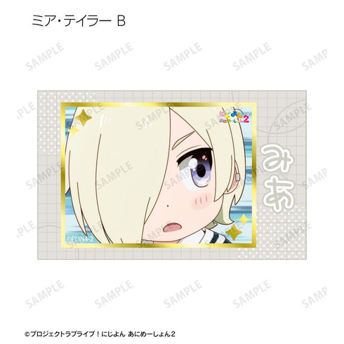 『にじよん あにめーしょん2』トレーディング場面写箔押しカード(単位/BOX)