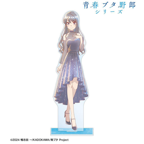 "Seishun Buta Yarou Series" Original Illustration: Mai Sakurajima "Starry Sky Dress" Ver. Ani-Art aqua label Extra-Large Acrylic Stand